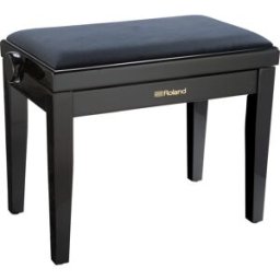 Roland RPB-220BK VELUDO Banqueta Piano Negro c/ regulación altura asiento terciopelo TOP-SELLER