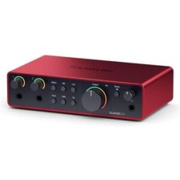 Focusrite Scarlett 2i2 4th Gen Interface de Áudio Profissional