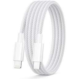 Cable USB-C a Lightning Trenzado 1 Metro Carga Rápida para iPhone