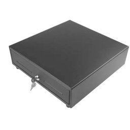 Cajón de efectivo Posiflex CP-410UN Electrónico Metal Negro 410x415mm 5-12V