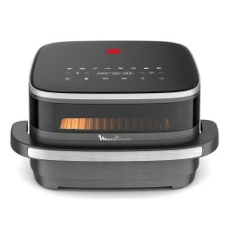 Freidora de aire Moulinex AL402H 4L 2200W con temporizador LCD y 10 programas