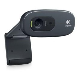Cámara web Logitech C270 HD 3 MP USB 2.0 micrófono integrado