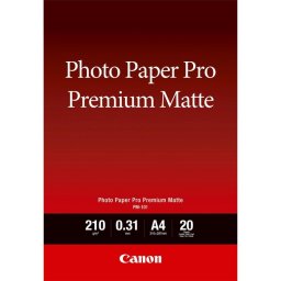 Papel Fotográfico Canon Pro Premium PM-101 A4 20 Hojas