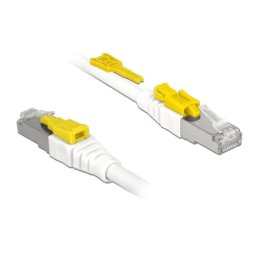 Cable de red DeLOCK 85335 5 m Cat6a S/FTP RJ-45 Blanco