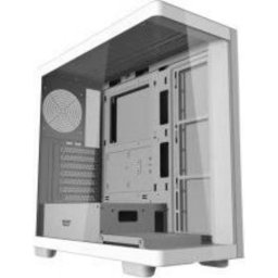Caja PC Darkflash Tech Blanca con Ventana Lateral y 7 Slots Ventiladores