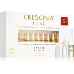Transdermic 1300 Re-Growth Tratamiento De Crecimiento Del Cabello Para Mujer 20x3,5 Ml