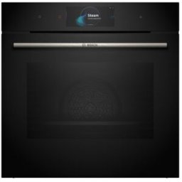 Bosch Horno multifunción función de vapor añadido, Master Chef - HSG7584B1. Negro