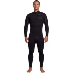 Quiksilver Traje de surf 3-2mm con cremallera en el pecho para hombre Marathon Sessions . (S-M) Negro