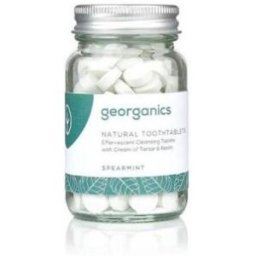 Georganics Pasta Dentífrica en Pastillas Menta Inglesa 120 uds