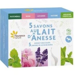 Fleurance Nature Cofre 5 Jabones Con Leche De Burra