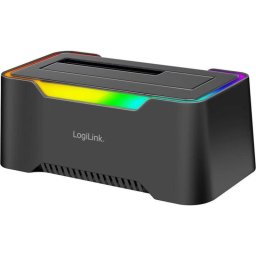Docking Station LogiLink QP0035 USB-C 3.2 Gen 1 para HDD y SSD SATA RGB