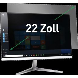 Filtro de Privacidad Leitz 22" 16:10 Antirreflejo Luz Azul