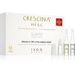 Transdermic 1300 Re-Growth And Anti-Hair Loss Tratamiento De Crecimiento Del Cabello Contra La Caída Del Cabello Para Mujer 20x3.5 Ml