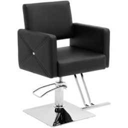 physa Sillón de peluquería Carlisle con reposapiés - altura del asiento 45 - 55 cm - 150 kg - negro 10040756