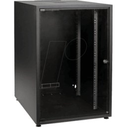 EFB-ELEKTRONIK EFB OFF-1566TS - Armario para redes de 19" OFFICE, 15U, profundidad de 600 mm