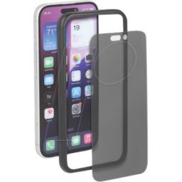 DELOCK 81647 - Película protectora, vidrio templado 2,5D, iPhone 17 Pro, negro