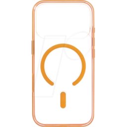 DELOCK 81642 - Funda protectora, iPhone, 17 Pro, MagSafe, transparente/naranja