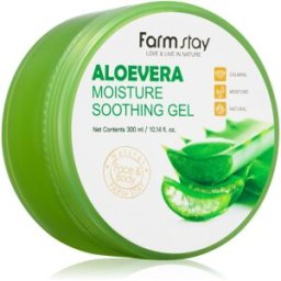 Aloe Gel Hidratante Calmante Para Cara, Cuerpo Y Cabello 300 Ml