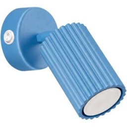 Aplique de colores con interruptor Karbon Azul