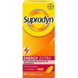 Supradyn Energy Extra Deporte Vitaminas y Energía 60 Comprimidos