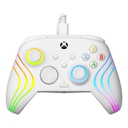 Turtle Beach Afterglow Wave Gamepad con Cable para Xbox Series X/One/PC Blanco