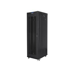 Rack Lanberg FF01-6042-23BL 42U 1200kg LCD Termostato 6 Ventiladores Negro