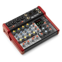 Mezclador de audio Power Dynamics PDM-Y601 6 canales Bluetooth pantalla