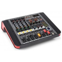 Mezclador de audio Power Dynamics PDM-M404A 4 canales Bluetooth USB EQ 7 bandas