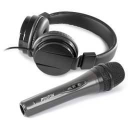 Set de Accesorios para DJ con Auriculares Vonyx VH120 y Micrófono Fenton DM105