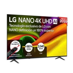 TV LG NANO 4K UHD AI 75NU900B6LA 75" 4K UltraHD 60Hz Smart TV WebOS HDR10 Pro