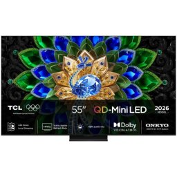 TV TCL Mini LED 55A400U 55" 4K UltraHD 144Hz Smart TV Google TV Dolby Vision