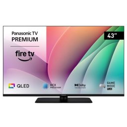 TV Panasonic QLED TV-43W80AEZC 43" 4K UltraHD 50Hz Smart TV Fire OS HDR10+ Alexa