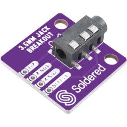 SOLDERED DEBO 3.5 JACK - Placas de desarrollo - Toma jack 3,5 mm, estéreo