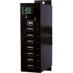 EXSYS EX-1177HMV - USB 2,0 conector de tornillo de cubo de metal de 7 puertos
