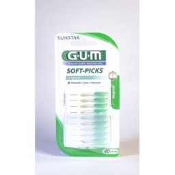 Sunstar Gum Soft Picks Limpiador Regular 40 uds