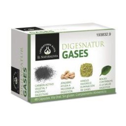 El Naturalista Digesnatur Gases 650 mg x 48 Cápsulas