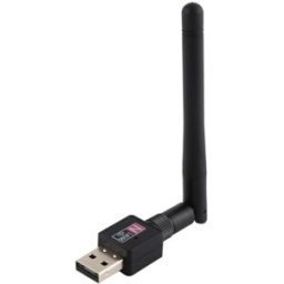 Adaptador Wifi USB 2.0 300Mbps (2.4GHz) tarjeta de red inalámbrica USB 2.0 con antena giratoria
