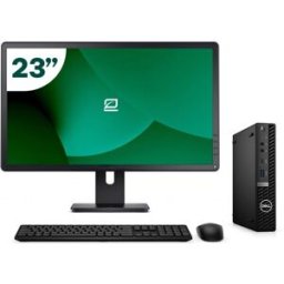 Pack Dell 5090 Micro i5 11500T 16GB SSD 512GB + LCD 23" + Tecl y Ratón Inalámbrico + WiFi