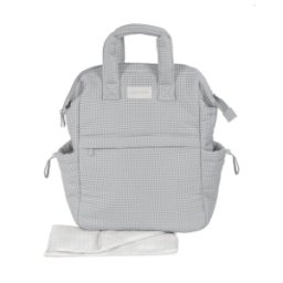 Mochila Little Bloom Gris 1120900603 Pasito a Pasito