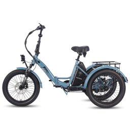 Fafrees F20 Mate Bicicleta Eléctrica Motor 500w Batería 48V/18.2Ah Autonomía 110km Azul