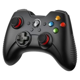 EasySMX 8236 Gamepad Inalámbrico 2.4GHz Negro para PC/TV/Nintendo Switch/Steam/Android/PS3