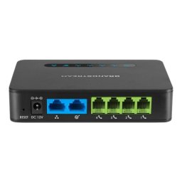 Grandstream HT814 4 FXS Router NAT Seguridad VoIP Gateway TLS/SRTP Fax T.38