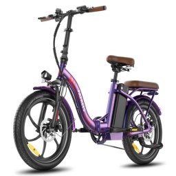 Bicicleta eléctrica F20+ Pro batería 22,5 Ah motor 250 W plegable chasis aluminio camaleón