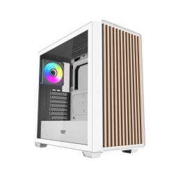 Caja PC Darkflash DS900WD ATX Blanca + 4 Ventiladores