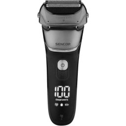 Afeitadora Facial Sencor SMS 0900BK Inalámbrica 90min Seco 2 Láminas Carga Rápida