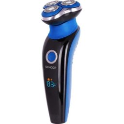 Afeitadora Facial Sencor SMS 5520BL Inalámbrica 60min Seco 3 Cuchillas Trimmer Integrado