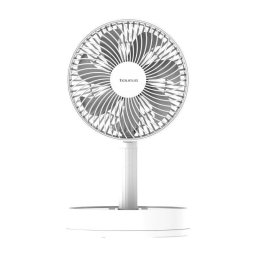Mini Ventilador Taurus Mesa Recargable Motor BLDC 4 Velocidades Temporizador Silencioso USB-C