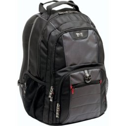 Mochila Wenger Pillar 16" negro-gris