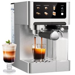 Cafetera Espresso Airmsen Bcm2308 1,8 L 20 Bares con espumador automático