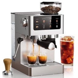 Cafetera espresso Airmsen Bcm2316 1,8 L 20 bares con molinillo integrado